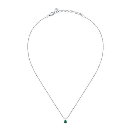 Morellato Tesori – Collana Donna Argento con Zircone Verde (SAIW173)