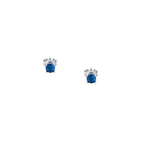 Morellato Tesori – Orecchini Donna Lobo Argento con Zircone Blu (SAIW175)