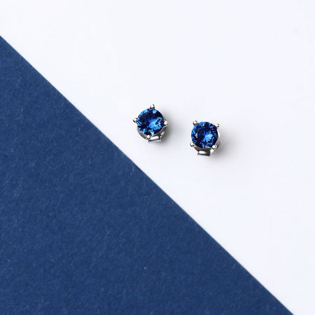 Morellato Tesori – Orecchini Donna Lobo Argento con Zircone Blu (SAIW175)