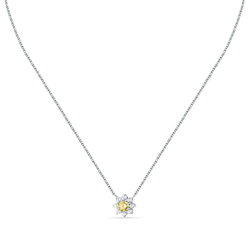 Morellato Tesori – Collana Donna Fiore Zircone Giallo in Argento (SAIW185)