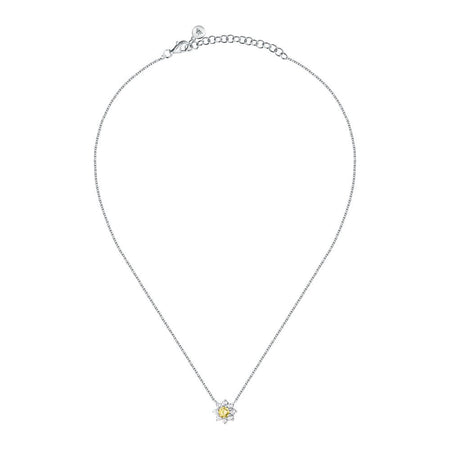 Morellato Tesori – Collana Donna Fiore Zircone Giallo in Argento (SAIW185)