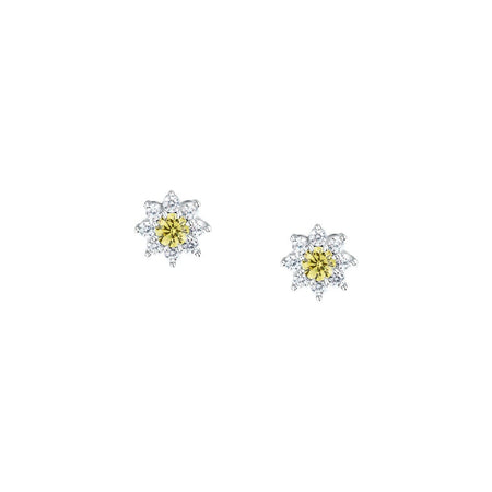 Morellato Tesori – Orecchini Fiore Zirconi Giallo/Bianchi Donna (SAIW188)