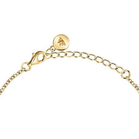 Morellato Tesori – Bracciale Dorato con Zircone Verde Goccia (SAIW199)