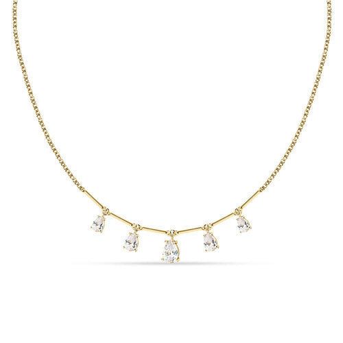 Morellato Tesori – Collana Donna Dorata Zirconi Goccia (SAIW207)