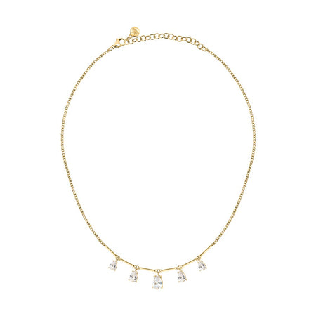 Morellato Tesori – Collana Donna Dorata Zirconi Goccia (SAIW207)