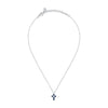 Collana Morellato Tesori – Croce Zirconi Blu e Bianchi (SAIW216)