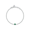 Bracciale Morellato Tesori – Argento con Zircone Verde (SAIW239)
