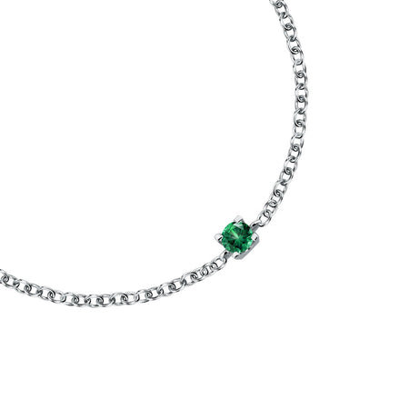 Bracciale Morellato Tesori – Argento con Zircone Verde (SAIW239)
