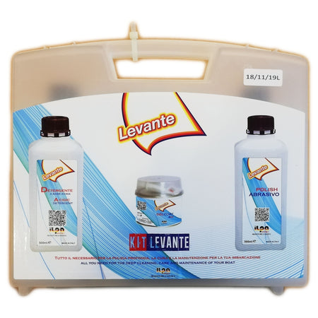 Levante kit nautica in valigetta salvaspazio