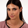 Orecchini Emily in Paris – Cuori Rosa e Acciaio Dorato (SAIX32)