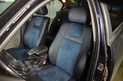 Coprisedili su misura per BMW 3 (E46) (1998-2007), Leather style
