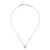 Collana Emily in Paris – Cuore Rosa Acciaio e Oro (SAIX33)