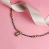 Bracciale Emily in Paris – Cuore Bianco Acciaio e Oro (SAIX34)