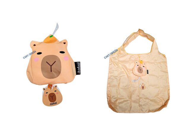 iTotal - Shopper Pieghevole Capibara