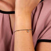 Bracciale Emily in Paris – Cuore Bianco Acciaio e Oro (SAIX34)