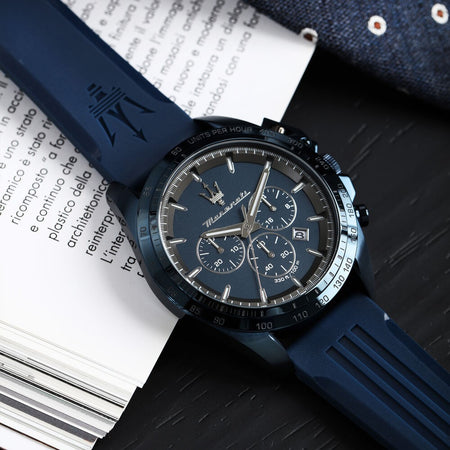 Maserati Blue Edition – Orologio Uomo Acciaio Cinturino Blu (R8871612042)