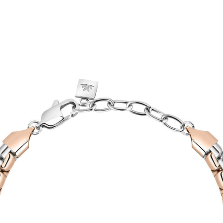 Bracciale Uomo Morellato Motown Acciaio Bicolor (SALS54)