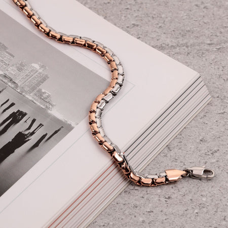 Bracciale Uomo Morellato Motown Acciaio Bicolor (SALS54)