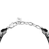 Bracciale Uomo Morellato Motown Acciaio Nero Silver (SALS55)
