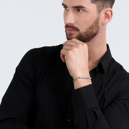 Bracciale Uomo Morellato Acciaio Silver Rose-Gold (SALS79)