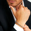 Bracciale Uomo Morellato Catena Acciaio e Oro 750 (SATM24