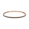 Bracciale Uomo Morellato Tennis Argento Nero Zirconi (SATT01)