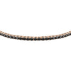 Bracciale Uomo Morellato Tennis Argento Nero Zirconi (SATT01)