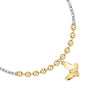 Bracciale Morellato Donna Farfalla Acciaio e Oro Giallo (SAUN35)