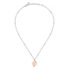 Collana Morellato Donna Quadrifoglio Rose Gold con Cristallo (SAUY05