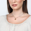 Collana Morellato Donna Quadrifoglio Rose Gold con Cristallo (SAUY05