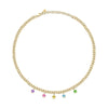Collana Morellato Donna Dorata con Cristalli Colorati (SAUZ01)