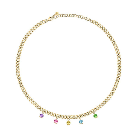 Collana Morellato Donna Dorata con Cristalli Colorati (SAUZ01)