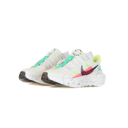 Nike Scarpa Bassa Donna W Crater Impact Summit White/black/green Glow da donna