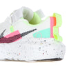 Nike Scarpa Bassa Donna W Crater Impact Summit White/black/green Glow da donna