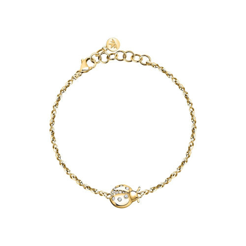 Bracciale Morellato Donna Dorato con Coccinella e Cristalli (SAVZ08)