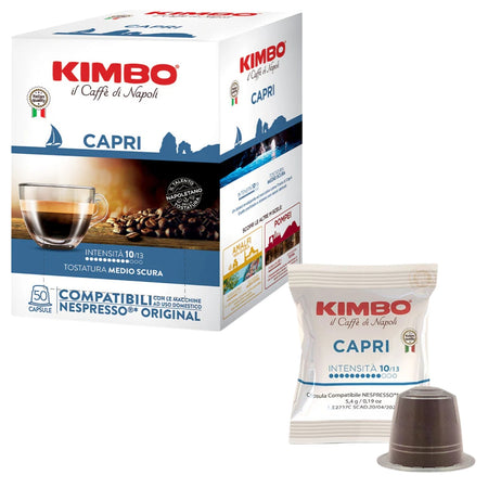 Kimbo Miscela Capri 50 Capsule Compatibili Nespresso