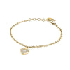Bracciale Morellato Cuore Dorato con Cristalli Bianchi (SAVZ19)