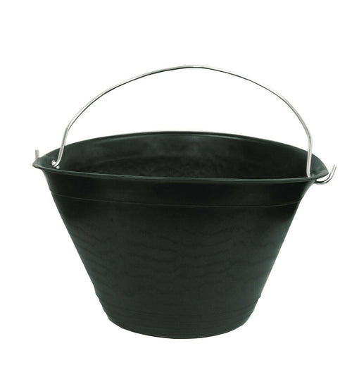 Secchio Muratore Caldarella in plastica nera - Ø cm. 34 - Lt. 10 FRA 239010