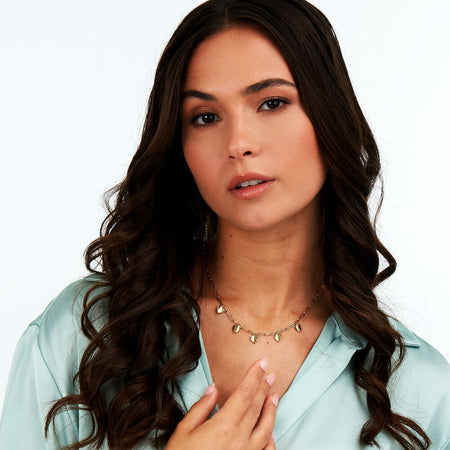Collana Morellato Cuori Dorati Acciaio Donna (SAWW01)