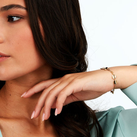 Bracciale Morellato Cuori Acciaio Dorato Donna (SAWW03)