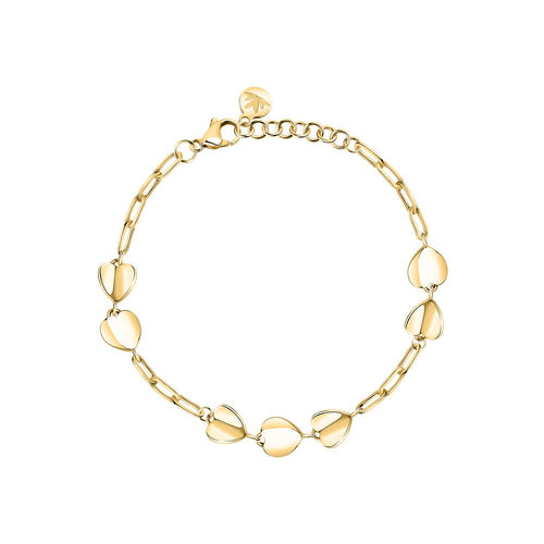 Bracciale Morellato Cuori Acciaio Dorato Donna (SAWW03)