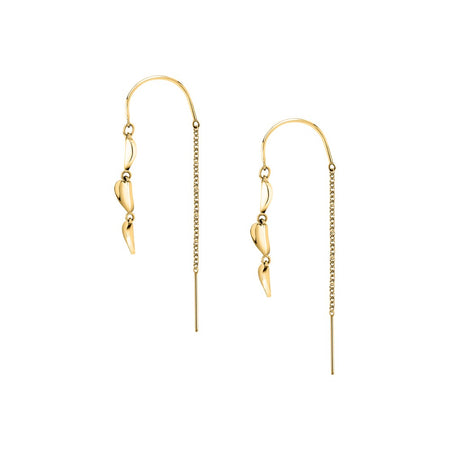 Orecchini Morellato Cuori Pendenti Dorati Donna (SAWW06)