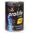 Prolife Smart mangime umido Cani Adulti Medium&Large pollo e riso