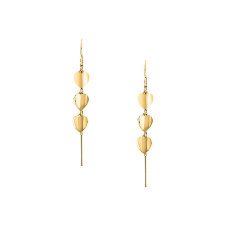 Orecchini Morellato Cuori Pendenti Dorati Donna (SAWW06)