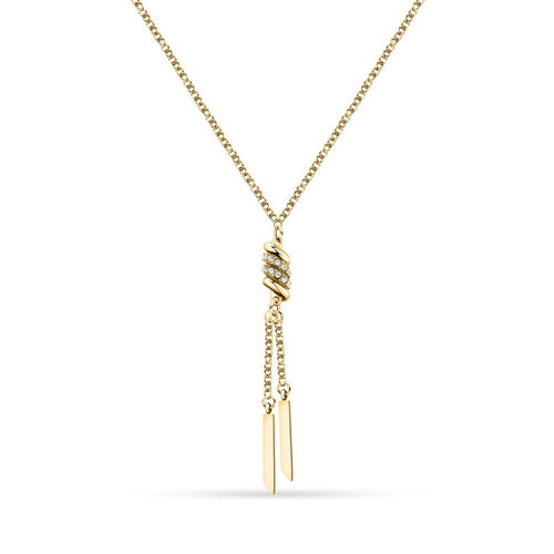 Collana Morellato Dorata con Cristalli Pendenti Donna (SAWZ02)
