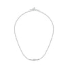 Collana Morellato Argento con Cristallo Centrale Donna (SAWZ04)