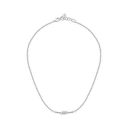 Collana Morellato Argento con Cristallo Centrale Donna (SAWZ04)