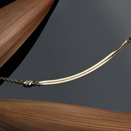 Bracciale Morellato Torchon – Dorato a Tripla Catena (SAWZ05)