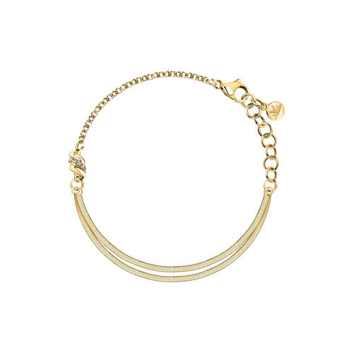 Bracciale Morellato Torchon – Dorato a Tripla Catena (SAWZ05)