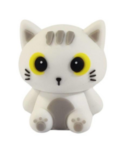 Itotal - Gomma da cancellare 3D Gatto Bianco